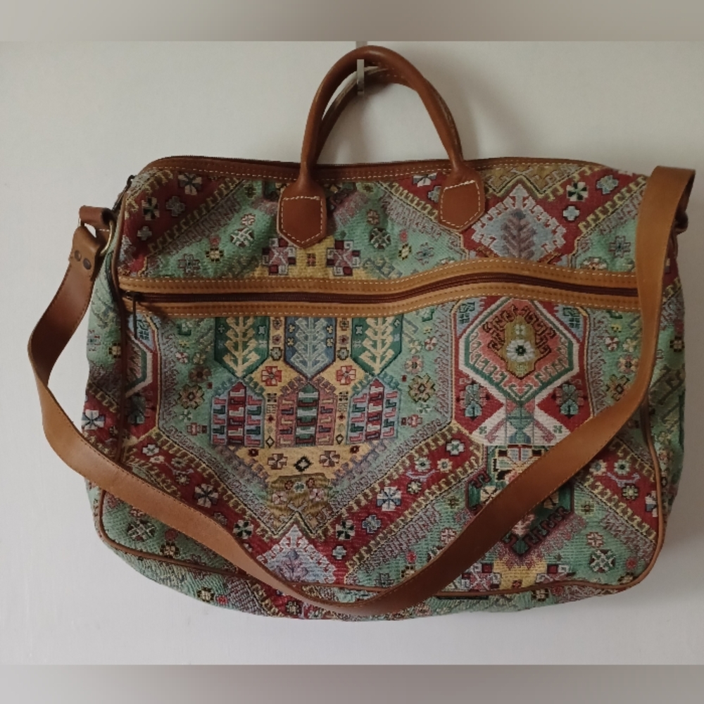 Multi color large bag